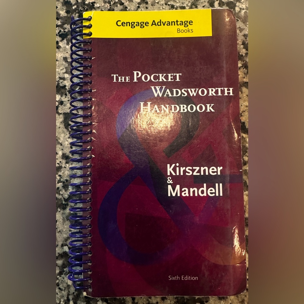 The Wadsworth Handbook
Sixth Edition